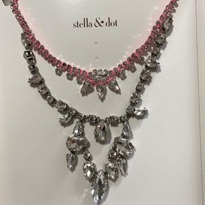 Stella & Dot Neon Dream Statement Necklace